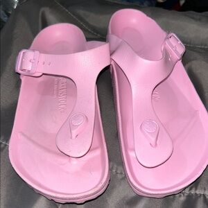 Birkenstock Light Pink Slide Sandals